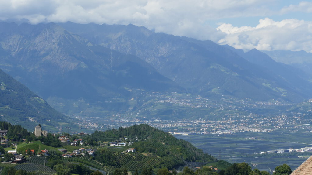 Blick auf Meran